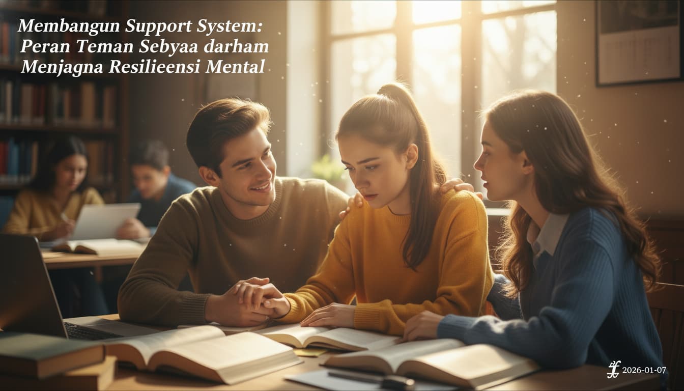 Membangun Support System: Peran Teman Sebaya dalam Menjaga Resiliensi Mental